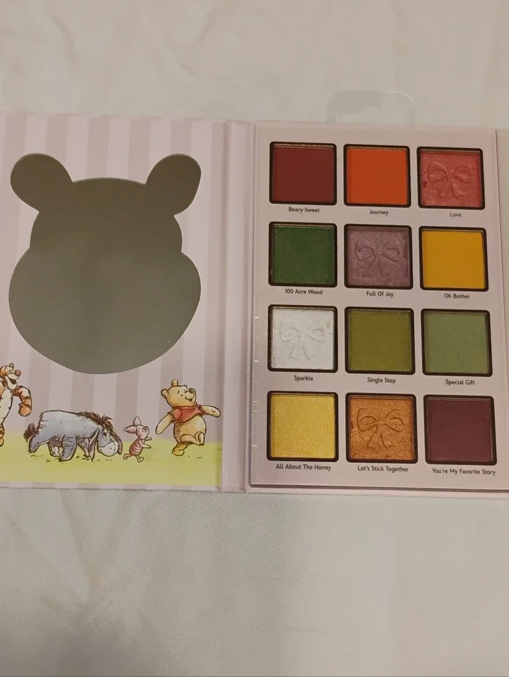 Winnie the Pooh Pink & Yellow Eyeshadow Palette